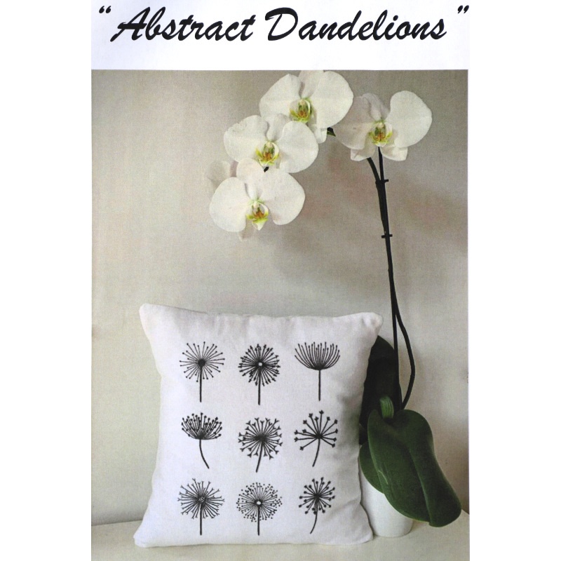 Salli Jess Designs Abstract Dandelion Cushion