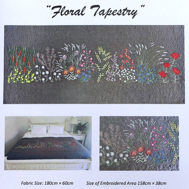 Salli Jess Designs Floral Tapestry