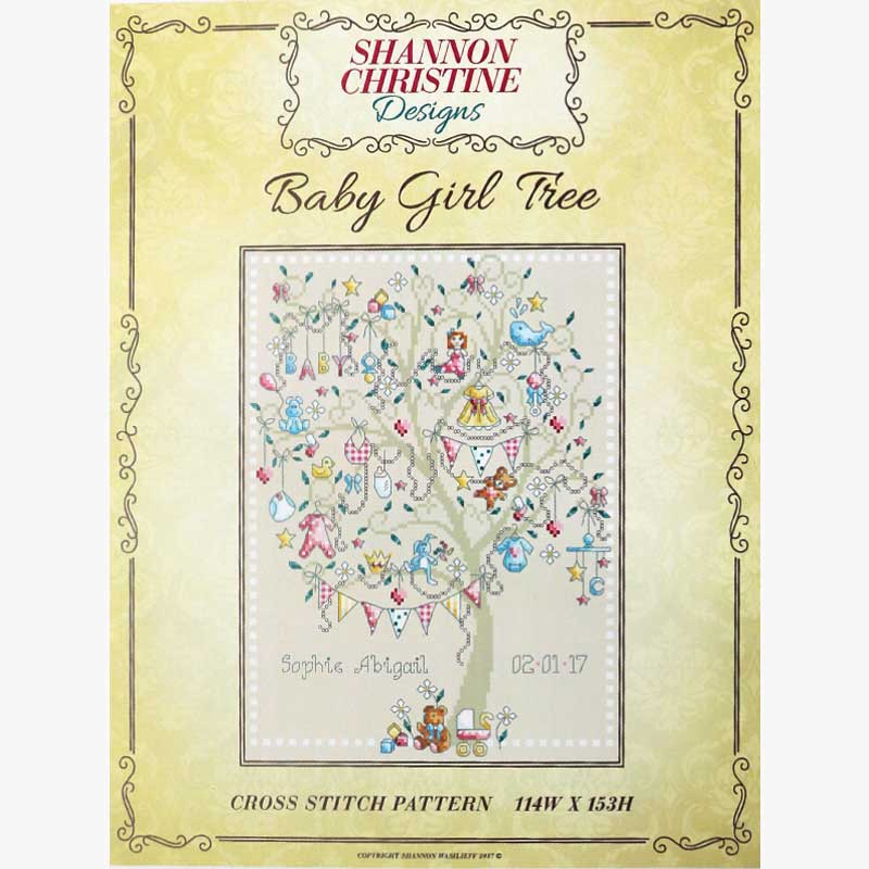 Shannon Christine Designs Baby Girl Tree