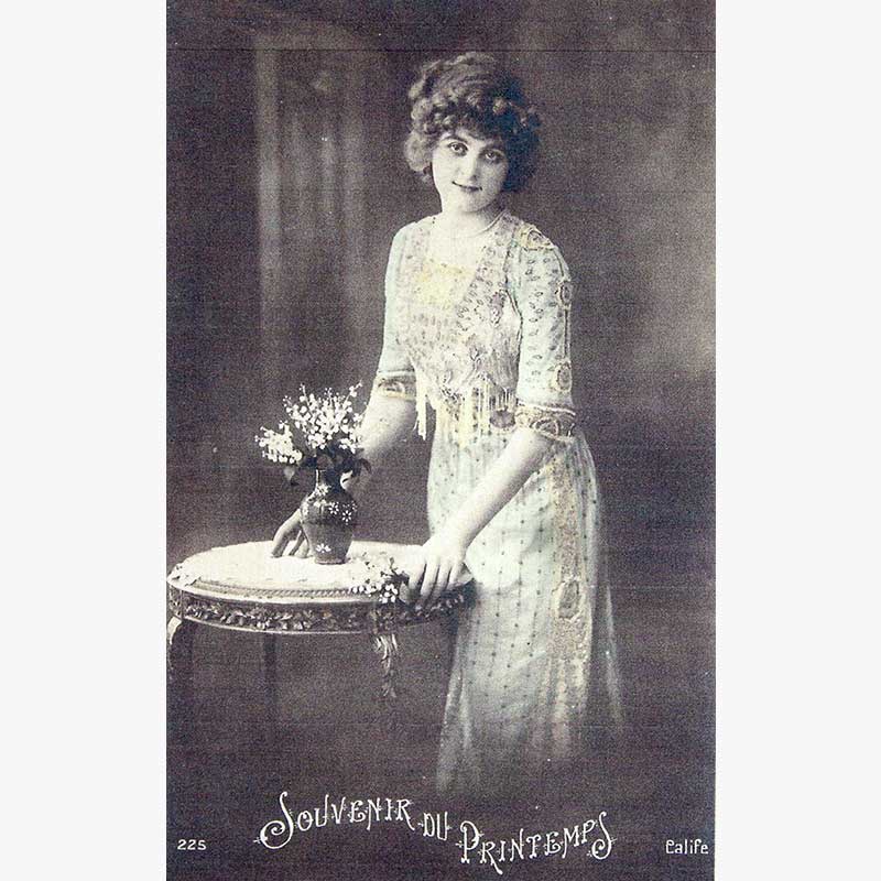 Maytime Souvenir Du Printempes Silk Print