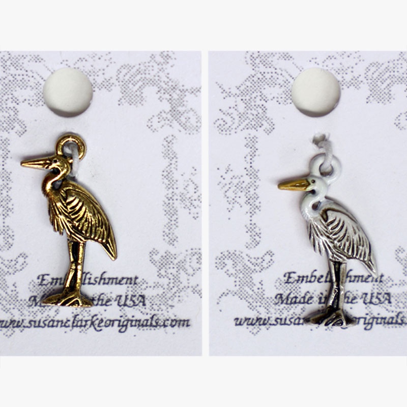 Susan Clarke Charm 1509 Stork