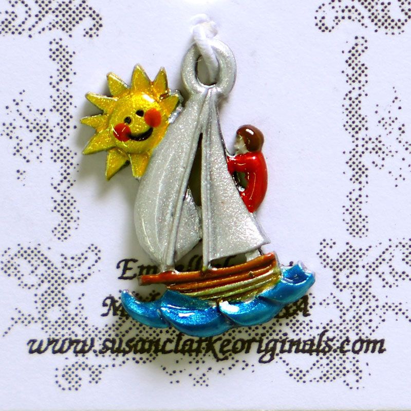 Susan Clarke Charm 868 Sailboat