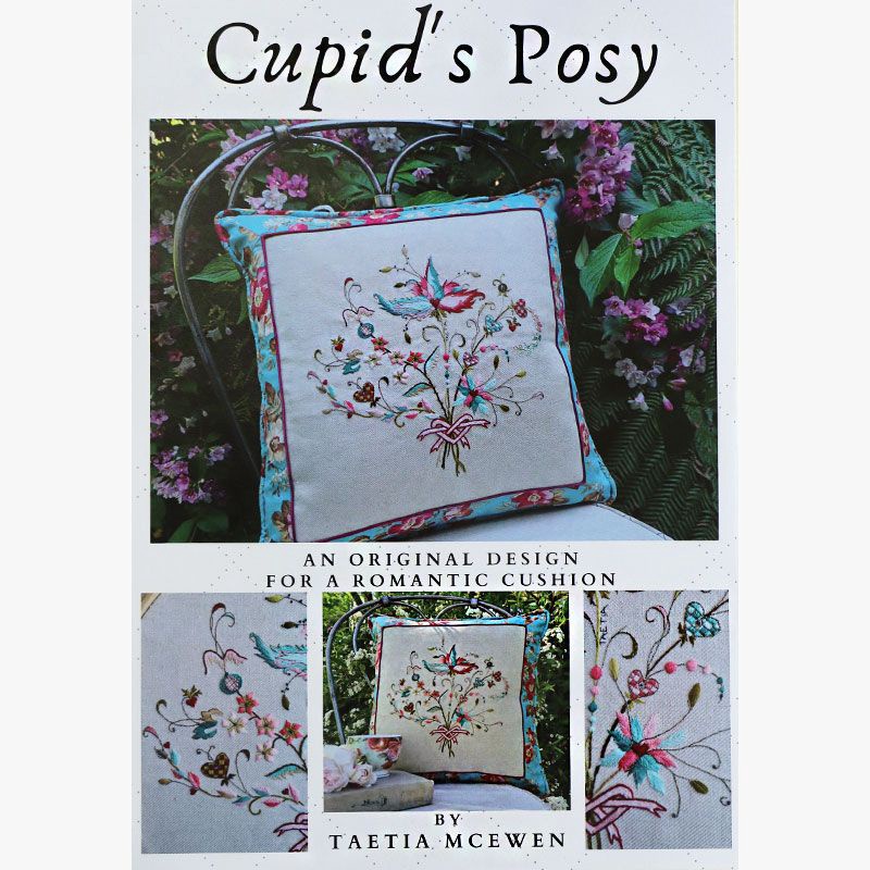 Taetia McEwen Cupids Posy Cushion