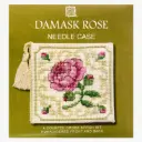 Textile Heritage Needle Case Kit Damask Rose