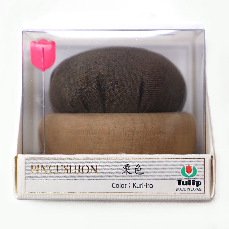 Tulip Pin Cushion Brown