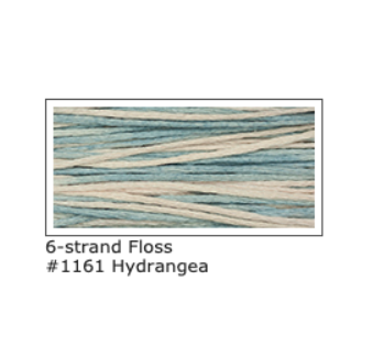 Weeks Dye Works Stranded Floss 1161 Hydrangea