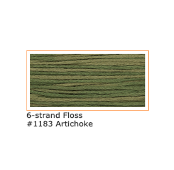 Weeks Dye Works Stranded Floss 1183 Artichoke