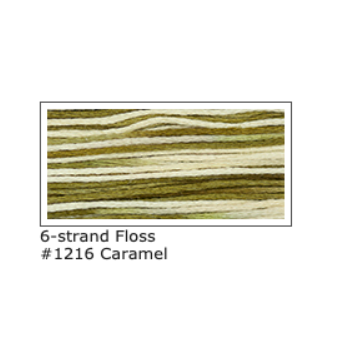 Weeks Dye Works Stranded Floss 1216 Caramel