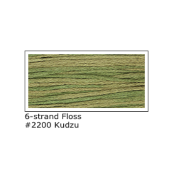 Weeks Dye Works Stranded Floss 2200 Kudzu