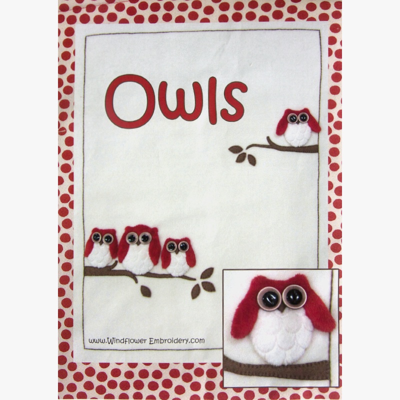 Windflower Owls Pattern Pack