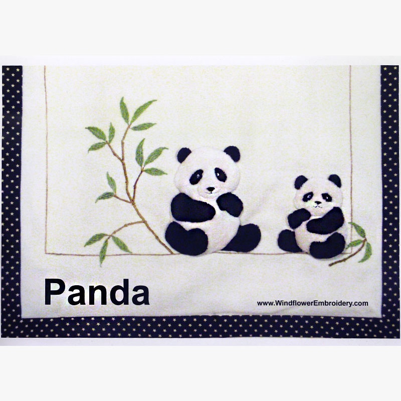 Windflower Pandas Pattern Pack