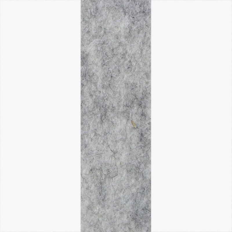 Wool Felt G-00 White/Grey Marle