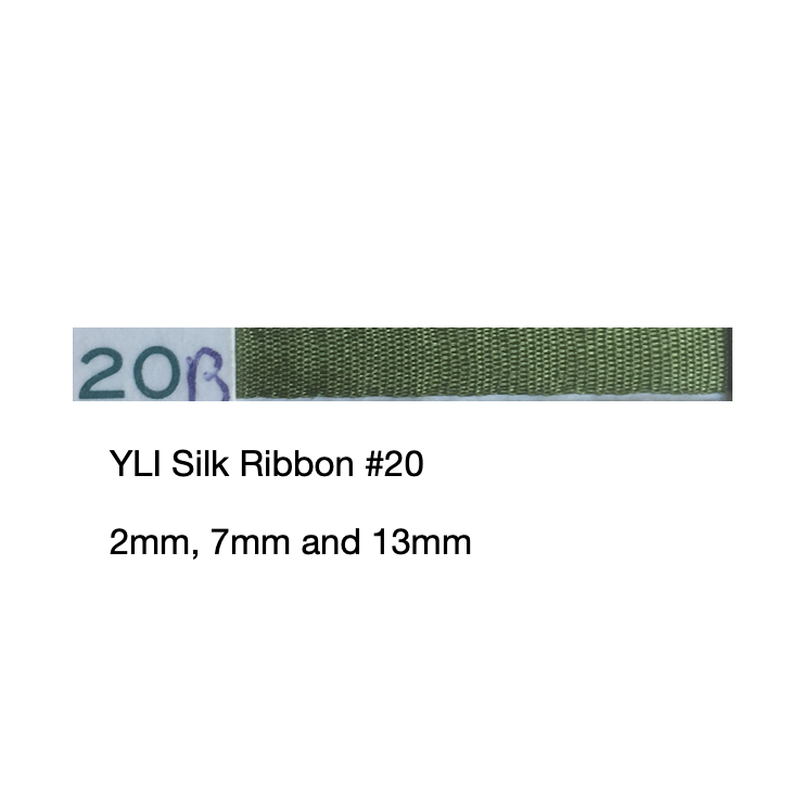 YLI Pure Silk Ribbon 2mm 020