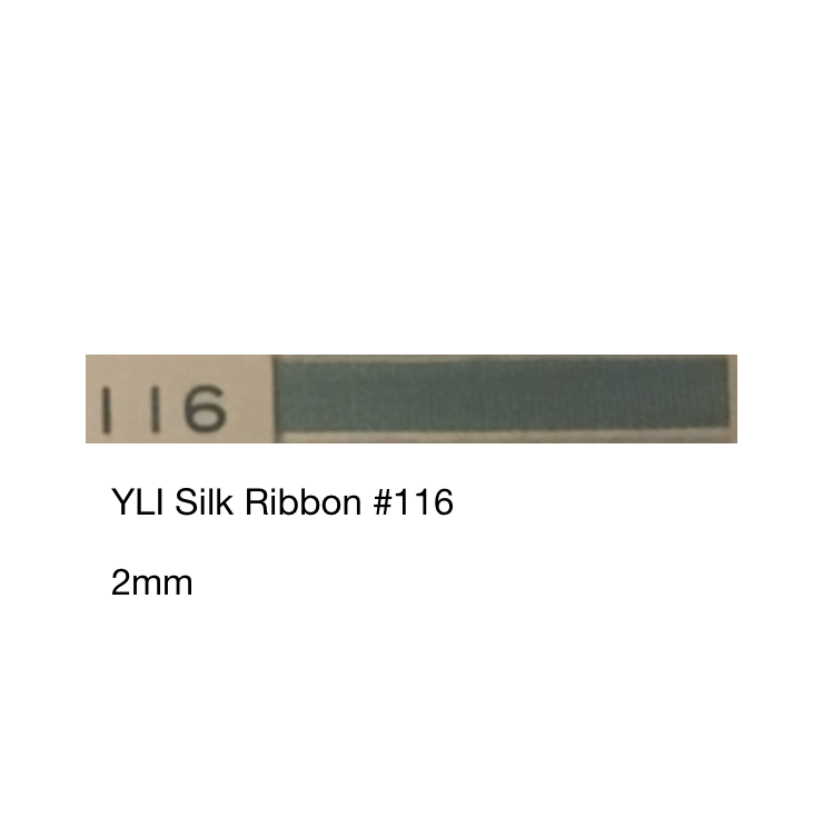 YLI Pure Silk Ribbon 2mm 116