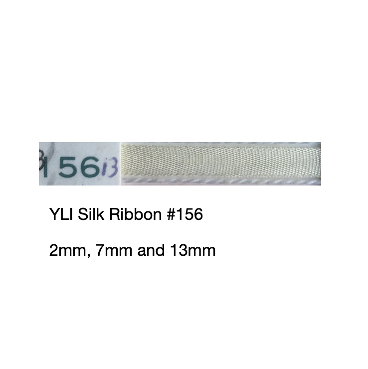 YLI Pure Silk Ribbon 2mm 156