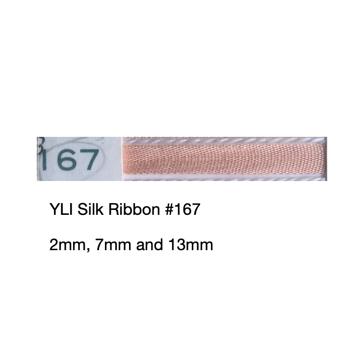YLI Pure Silk Ribbon 2mm 167