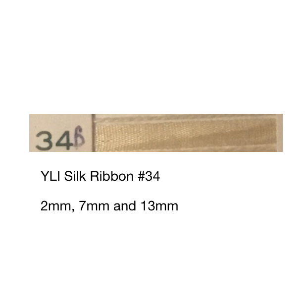 YLI Pure Silk Ribbon 4mm 034