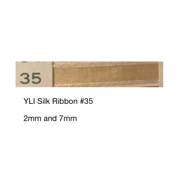 YLI Pure Silk Ribbon 4mm 035