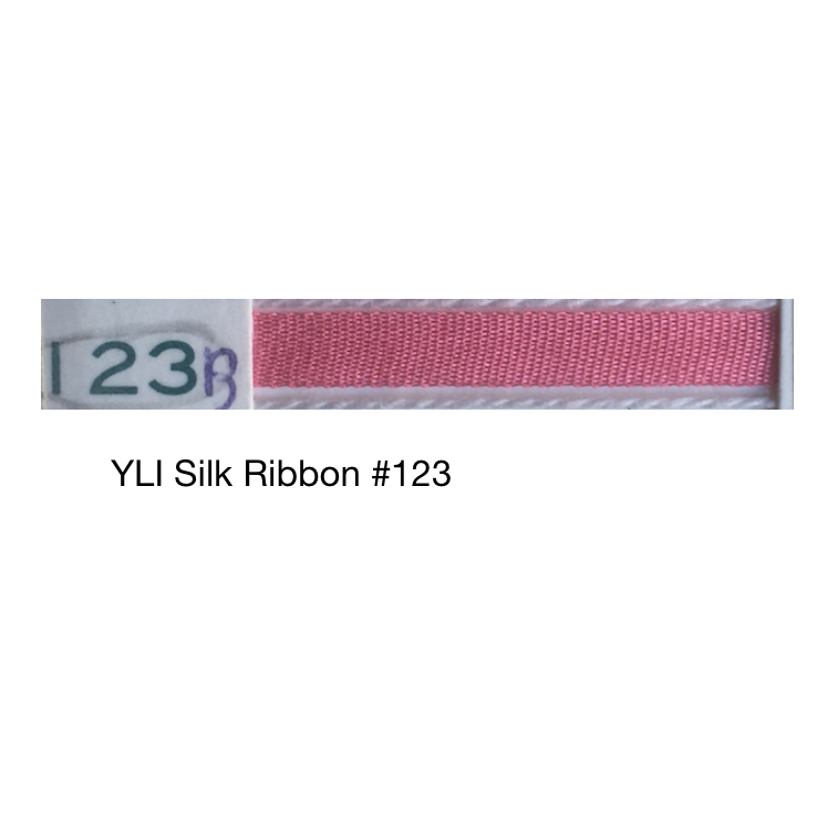 YLI Pure Silk Ribbon 4mm 123
