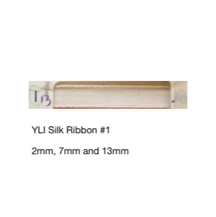 YLI Pure Silk Ribbon 7mm 001