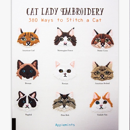[catladyembroidery] APPLEMINTS Cat Lady Embroidery