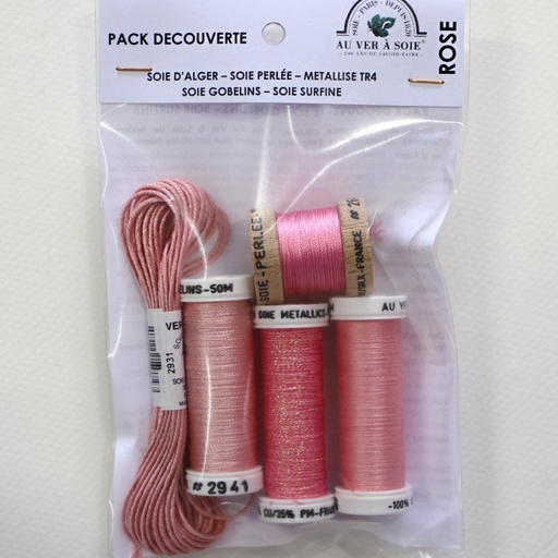 [au-ver-a-soie-discovery-pack-rose] Au Ver À Soie Discovery Pack Rose