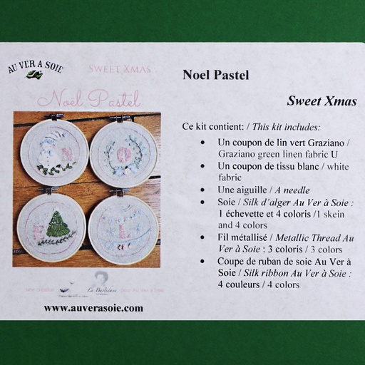 [au-ver-a-soie-la-bastidane-noel-pastel] Au Ver À Soie La Bastidane Noel Pastel