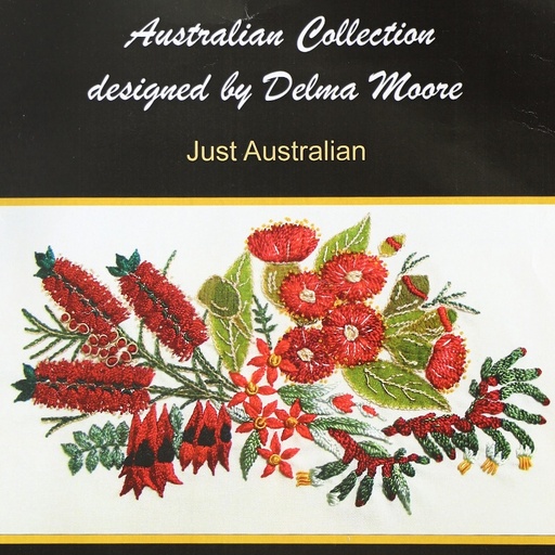 [blackberry-lane----just-australian---brazilian-embroidery-kit] Blackberry Lane Just Australian Brazilian Embroidery Kit