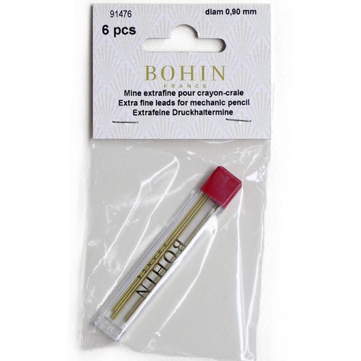 [bohin-chalk-pencil-refill-leads-extra-fine---yellow] Bohin Chalk Pencil Refill Leads Extra Fine - Yellow