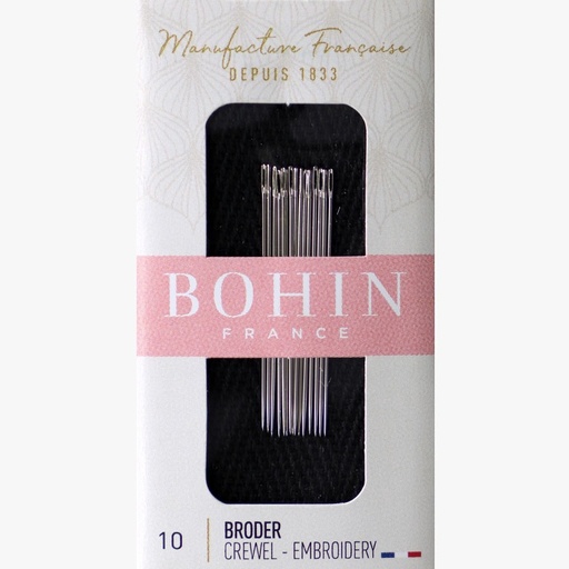 [CrewelNeedlesSize10] Bohin Crewel Needles Size 10