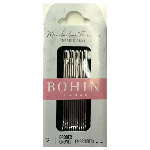 [bohin-crewel-size-3] Bohin Crewel Needles Size 3