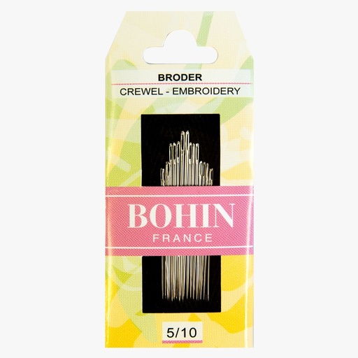 [bohincrewelsize510] Bohin Crewel Needles Size 5/10
