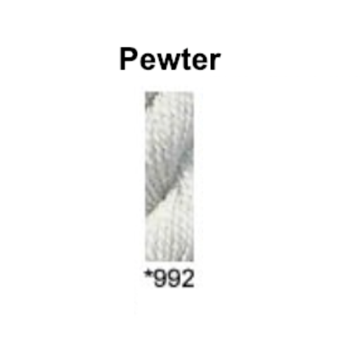 [GumnutThreadsBlossom992] Gumnut Threads Blossoms 992 Pewter