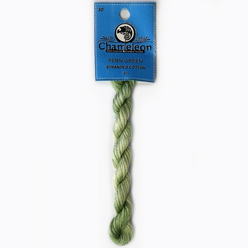 [chameleon---fern-green-no30] Chameleon Threads 030 Fern Green
