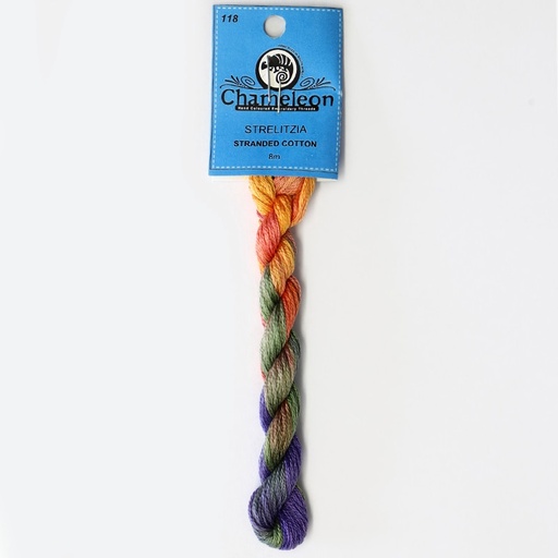 [chameleon-strelitzia-no118] Chameleon Threads 118 Strelitzia