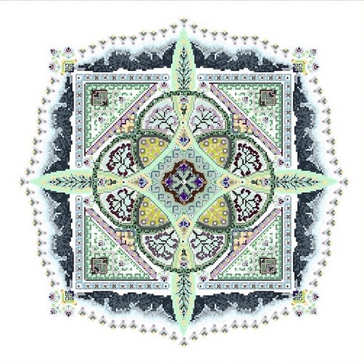 [thefrostyknotgardencountedcrossstitch] Chatelaine CHAT035 The Frosty Knotgarden Cross Stitch Pattern