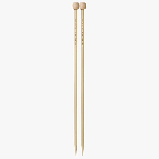 [clover-bamboo-knitting-needles-325-mm-23cm-length] Clover Bamboo Knitting Needles Size 3.25 (23cm Long)