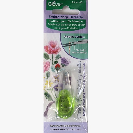 [cloverembroiderythreader] Clover Embroidery Threader 8611