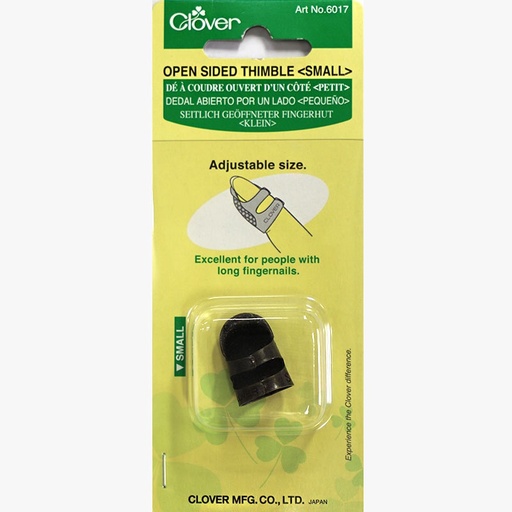 [CloverOpensidedThimbleS] Clover Open Sided Thimble S 6017