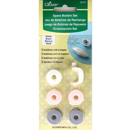 [clover-spare-bobbin-set] Clover Spare Bobbin Set