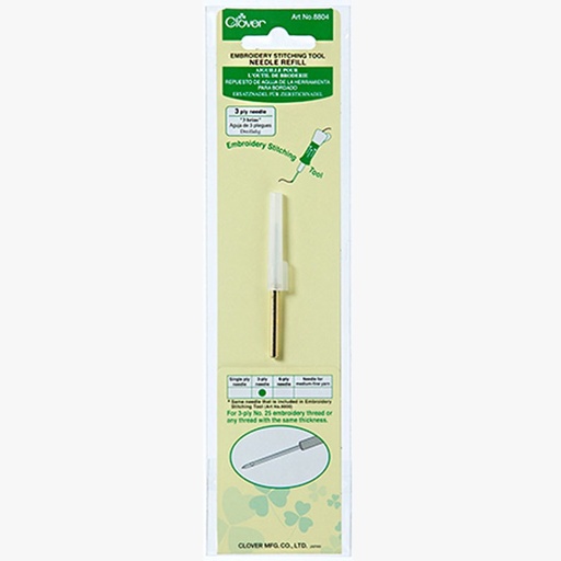 [cloverstitchingtoolneedlerefill6ply] Clover Stitching Tool Needle Refill 6 Ply 8803