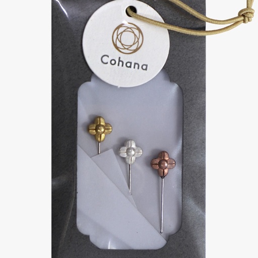 [cohana-pins-bronze-gold-and-silver] Cohana pins bronze gold and silver