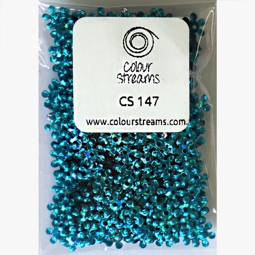 [colour-streams-sequin-snow-flake-cs147-bright-blue-snow-flake] Colour Streams Sequin Snow Flake CS147 Bright Blue Snow Flake