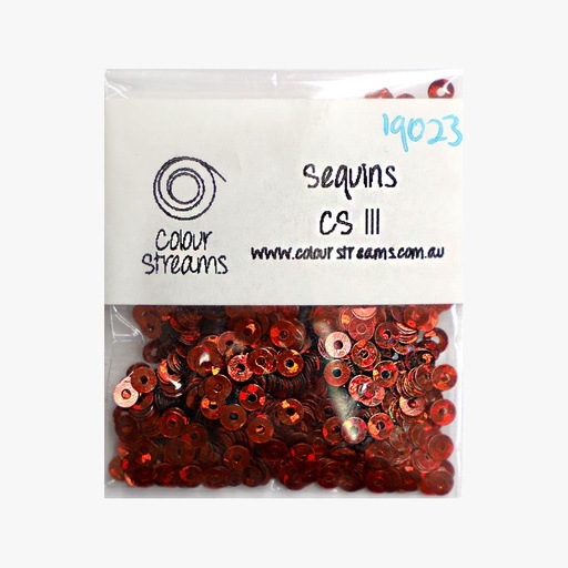 [colour-streams-sequins-cs111-red] Colour Streams Sequins CS111 Red