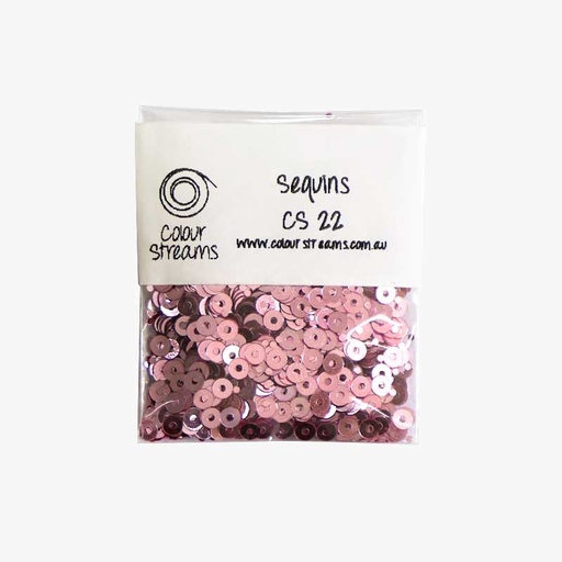 [colourstreamssequinscs27pinkflat] Colour streams Sequins CS27 Pink Flat
