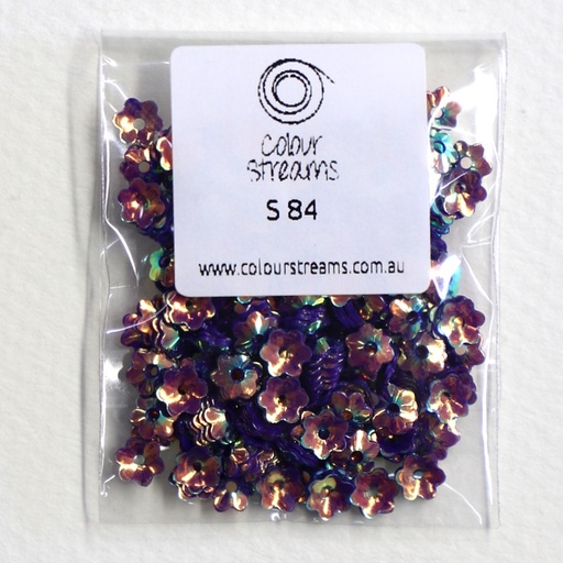 [colourstreamssequinss84multilights] Colour Streams Sequins S84 Gold with Green and Purple Lights