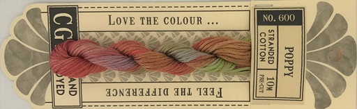 [cottagegardenpearlperle120600poppy] Cottage Garden Pearl (Perle) #12 0600 Poppy