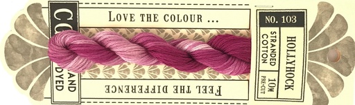 [CottageGardenThreads103] Cottage Garden Stranded Thread 0103 Hollyhock