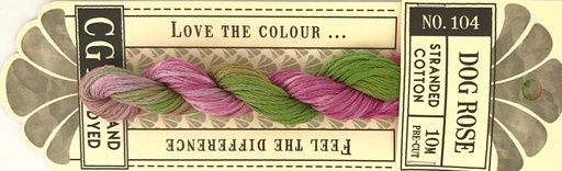 [CottageGardenThreads104] Cottage Garden Stranded Thread 0104 Dog Rose