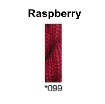 [GumnutThreadsDaisy099] Gumnut Threads Daisies 099 Raspberry